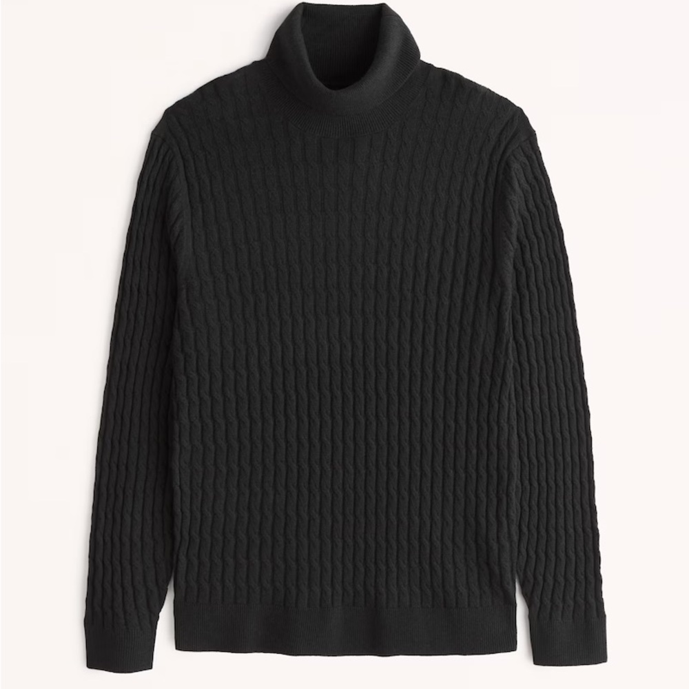 Abercrombie Cable Turtleneck Sweater